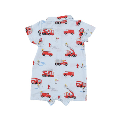 Polo Shortie - Firetruck Dalmations by Angel Dear