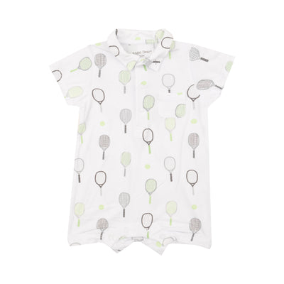 Polo Shortie - Tennis Green by Angel Dear