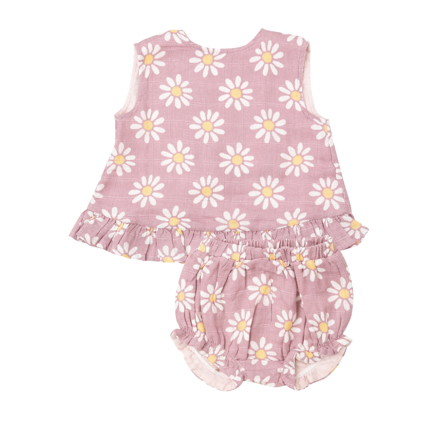 Ruffle Back Top & Bloomer - Mod Daisy - Angel Dear