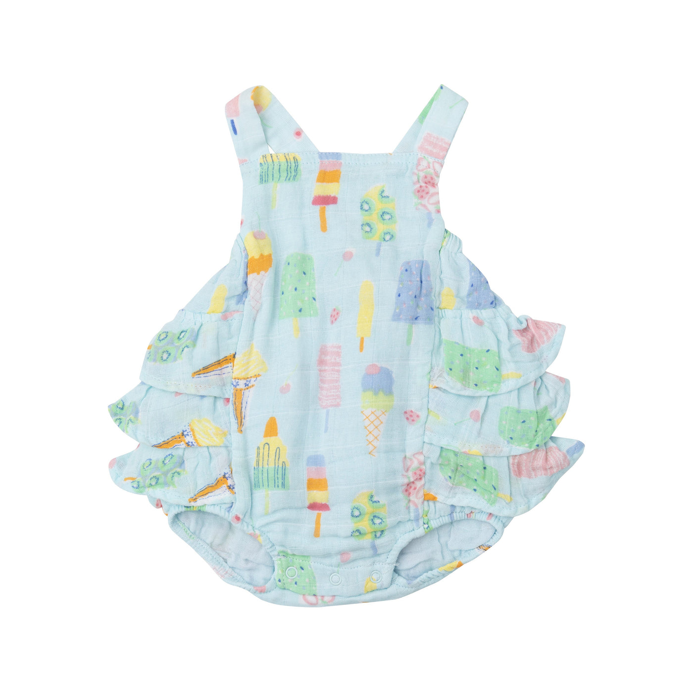 Ruffle Sunsuit - Fruit Dream Popsicles by Angel Dear