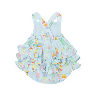 Ruffle Sunsuit - Fruit Dream Popsicles by Angel Dear