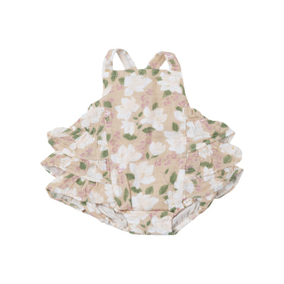 Ruffle Sunsuit - Magnolias-Angel Dear