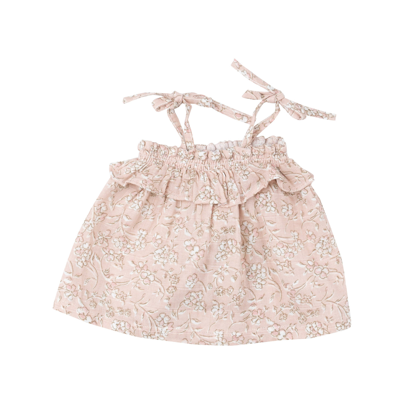 Ruffle Top & Bloomer - Baby'S Breath Floral by Angel Dear