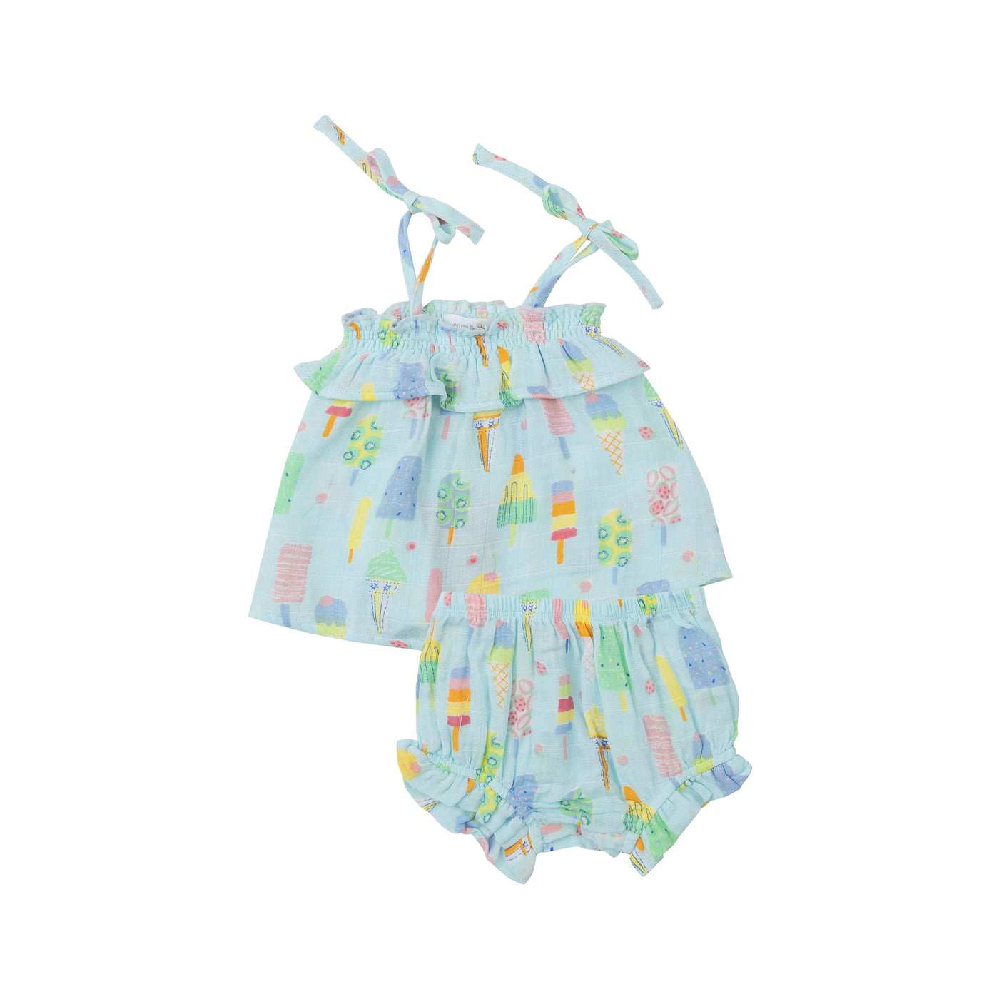 Ruffle Top & Bloomer - Fruit Dream Popsicles-Angel Dear