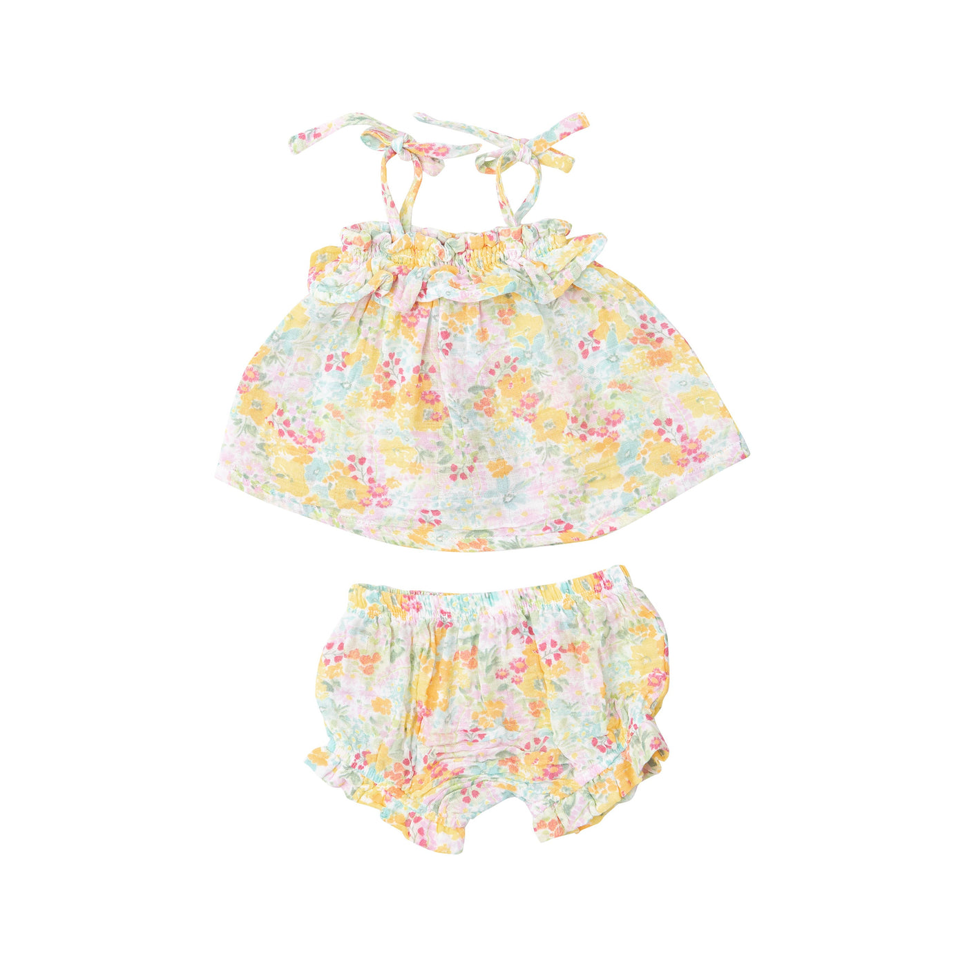 Ruffle Top & Bloomer - Spring Meadow by Angel Dear