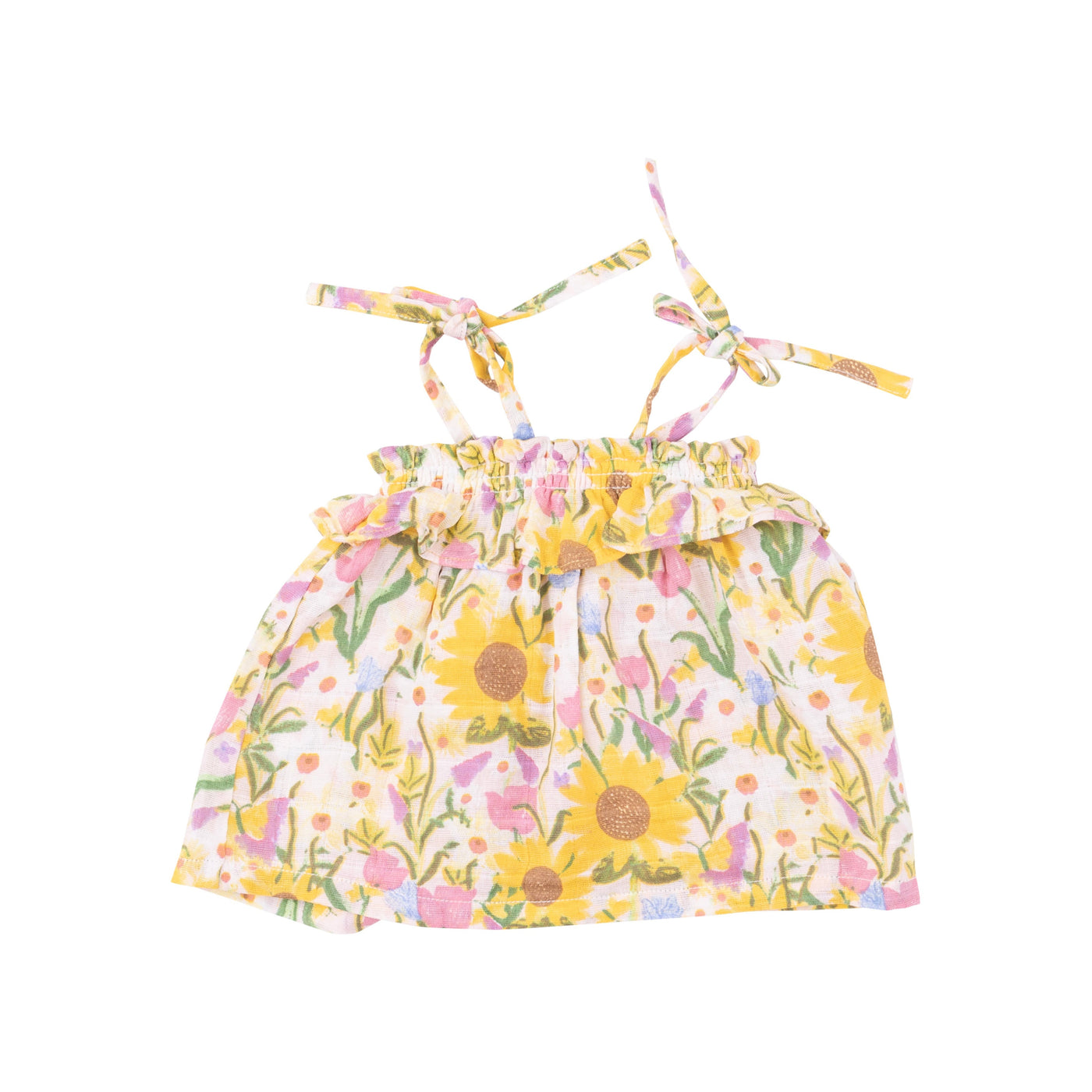 Ruffle Top & Bloomer - Sunflower Dream Floral by Angel Dear