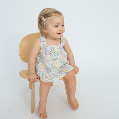 Ruffly Strap Top And Bloomer Set - Spreading Joy-Angel Dear