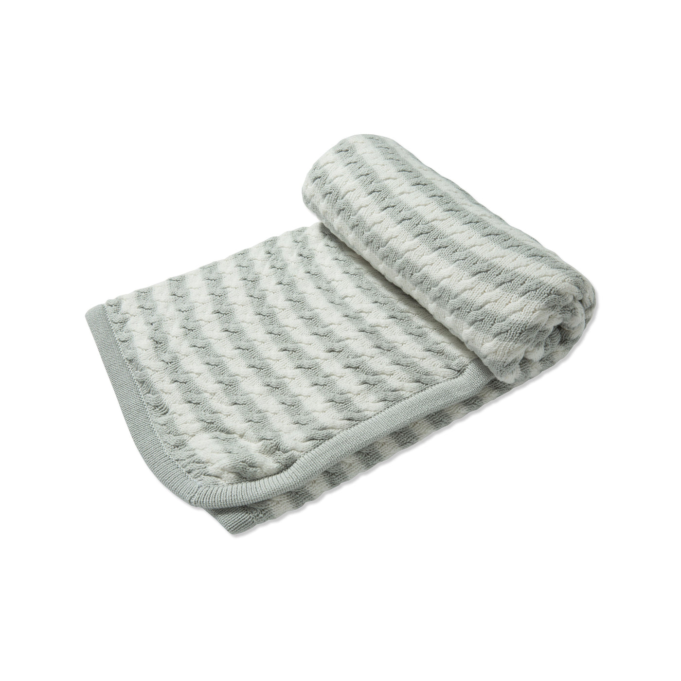 Sherpa Blanket - Grey-Angel Dear