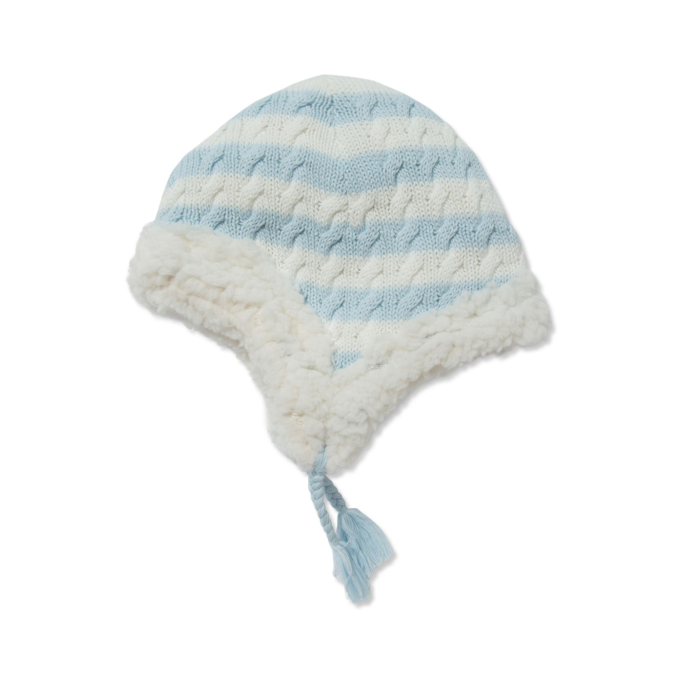 Sherpa Pilot Hat - Blue - Angel Dear