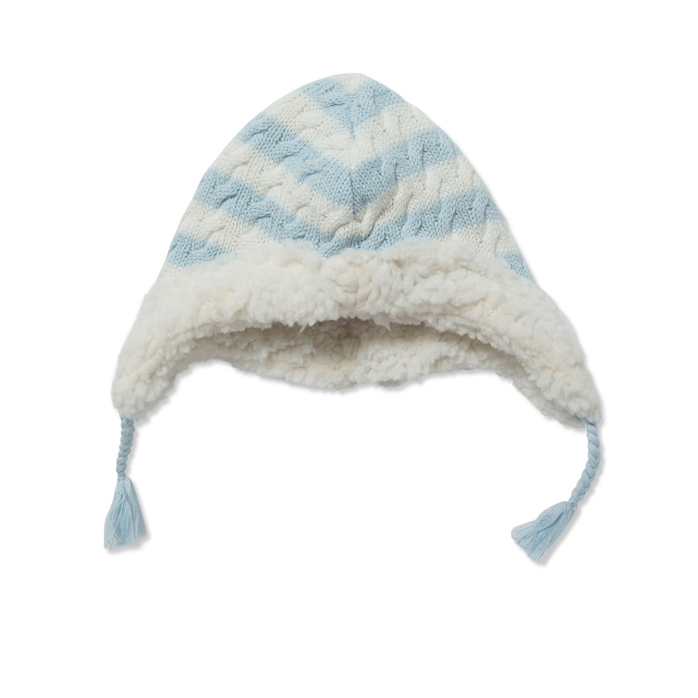 Sherpa Pilot Hat - Blue - Angel Dear