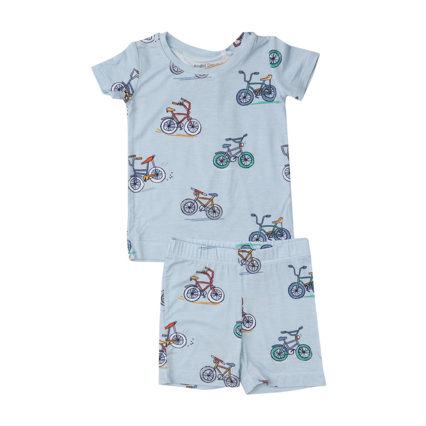 Short Lounge Wear Set - Bikes Blue by Angel Dear