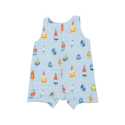 Shortie Romper - Buoys - Angel Dear