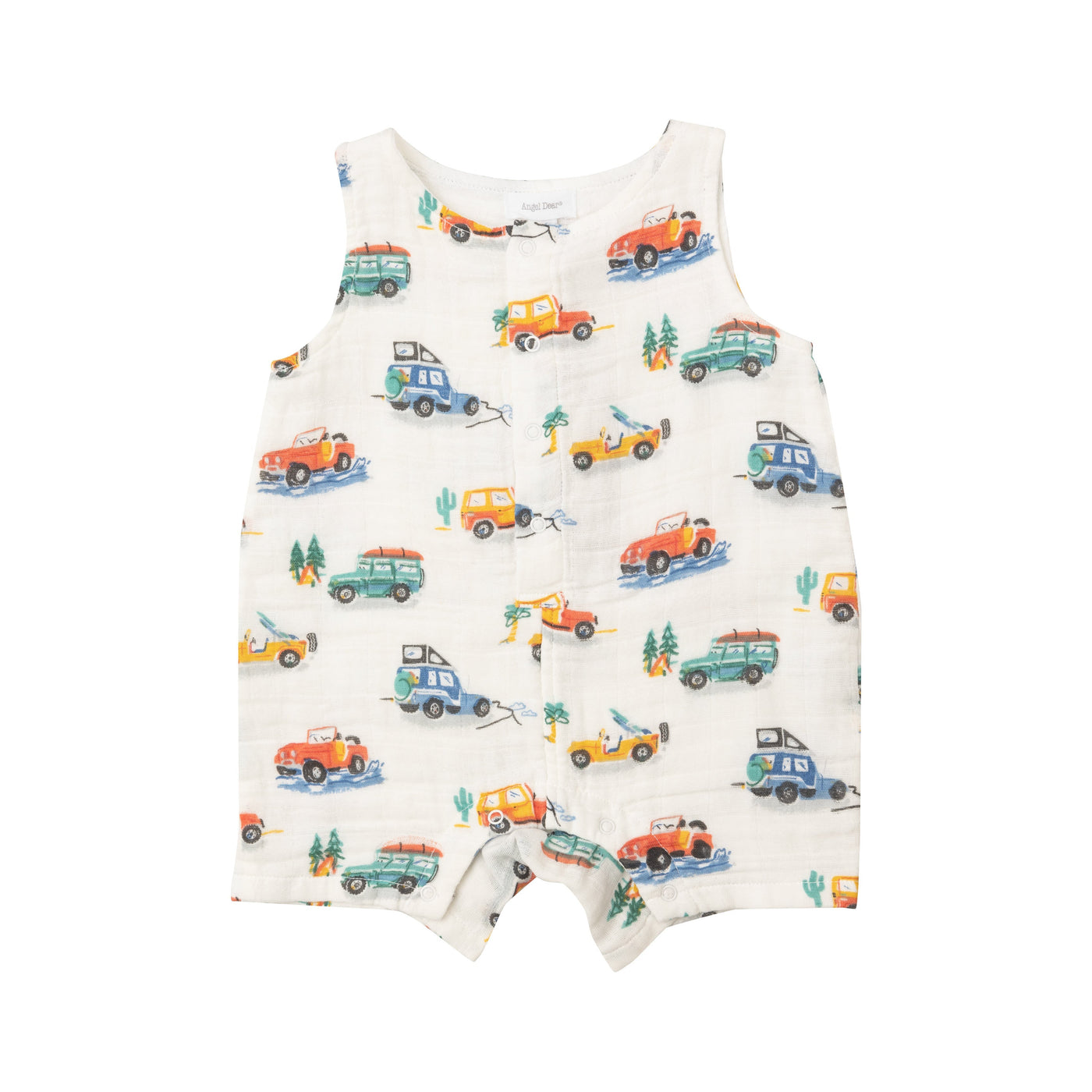 Shortie Romper - Off Road Adventure-Angel Dear