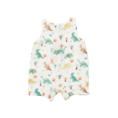 Shortie Romper - Softy Dinos by Angel Dear