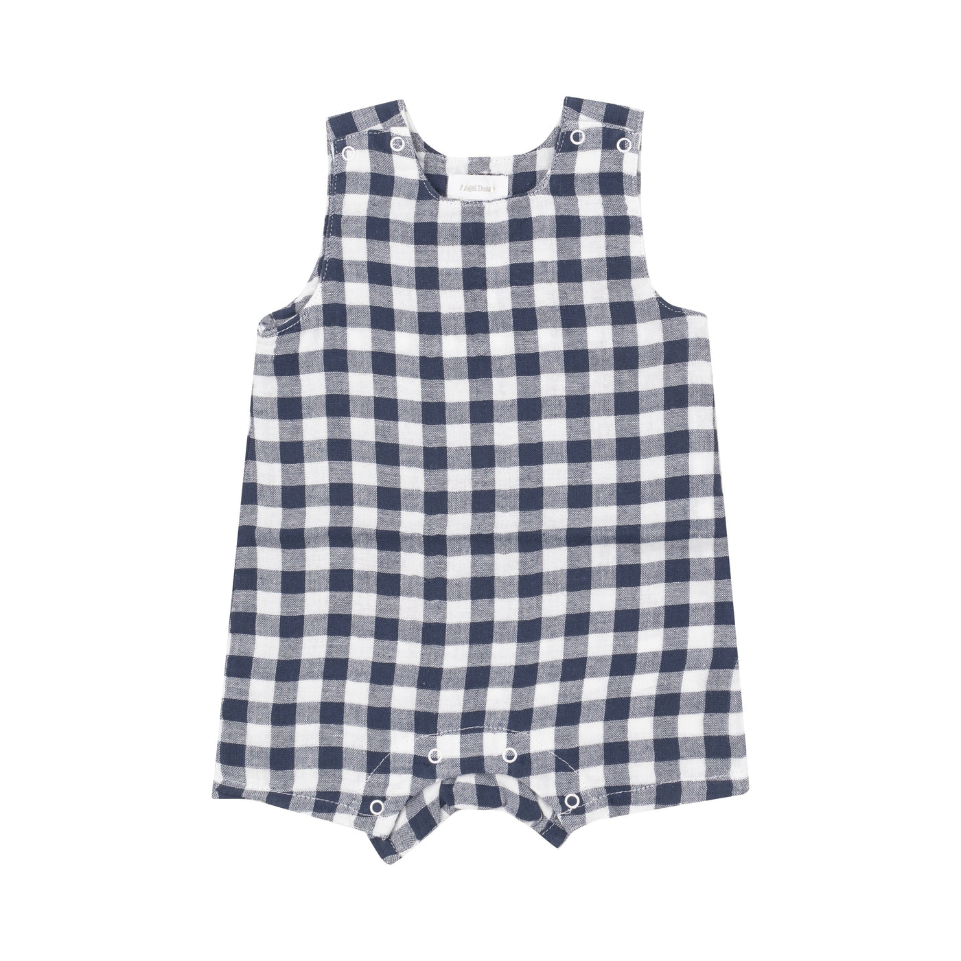 Sleeveless Jon Jon - Gingham Navy by Angel Dear