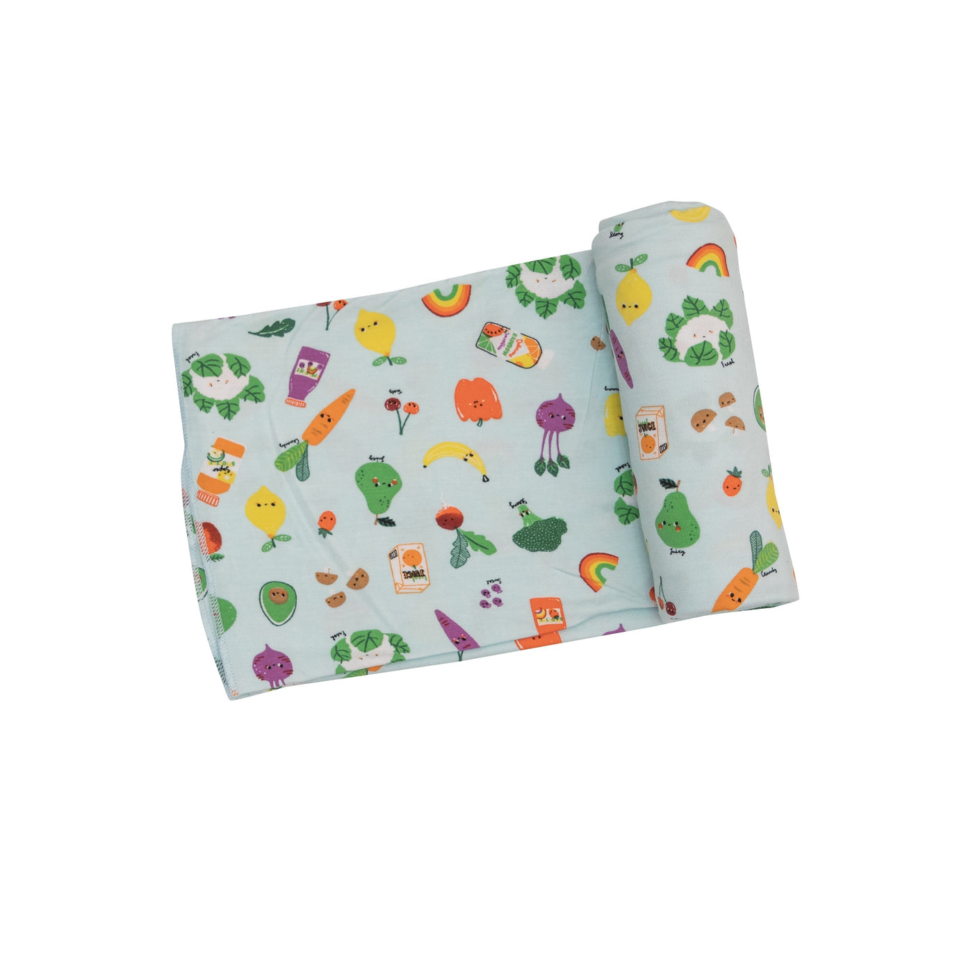 Swaddle Blanket - EAT THE RAINBOW by Angel Dear