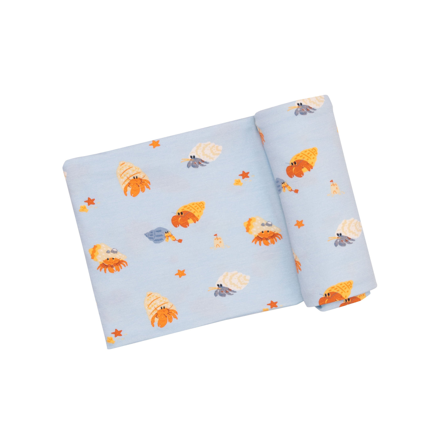 Swaddle Blanket - HERMIT CRABS by Angel Dear