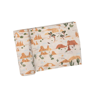 Swaddle Blanket - NATIONAL PARKS DESERTS by Angel Dear