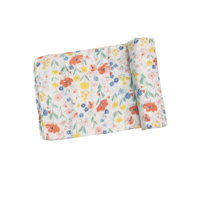 Swaddle Blanket - POPPY FIELD by Angel Dear