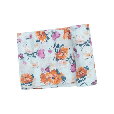 Swaddle Blanket - Soft Petals Floral by Angel Dear