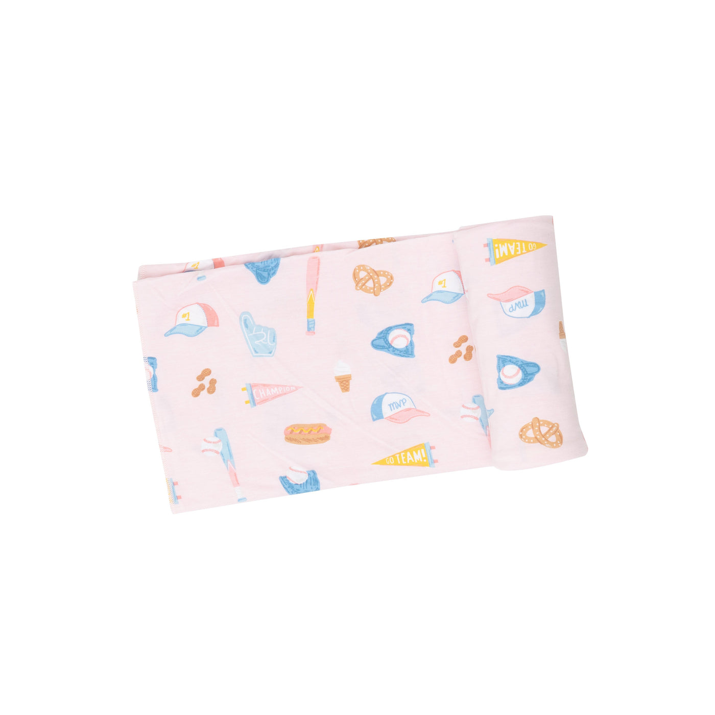 Swaddle Blanket - Softball by Angel Dear