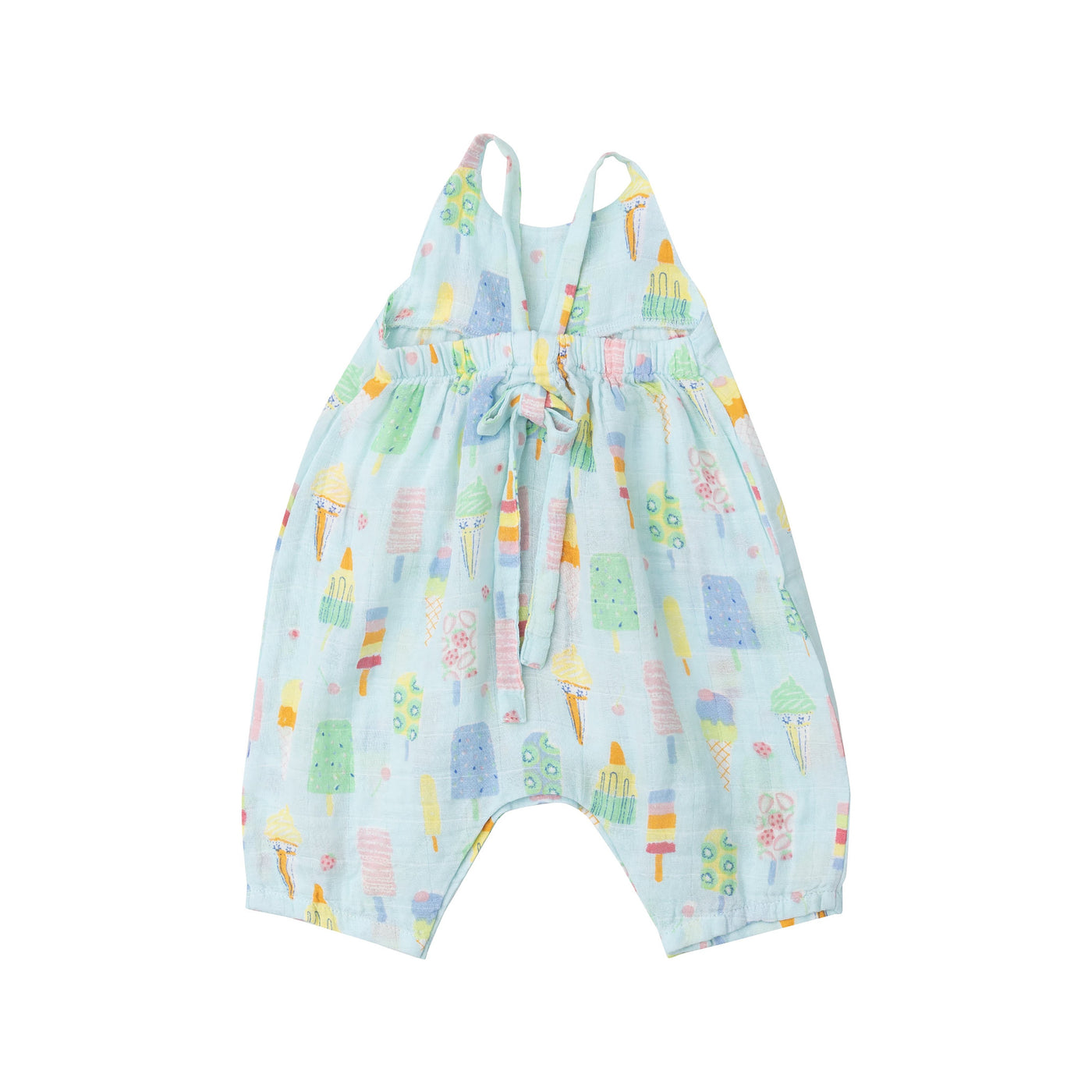 Tie Back Romper - Fruit Dream Popsicles-Angel Dear