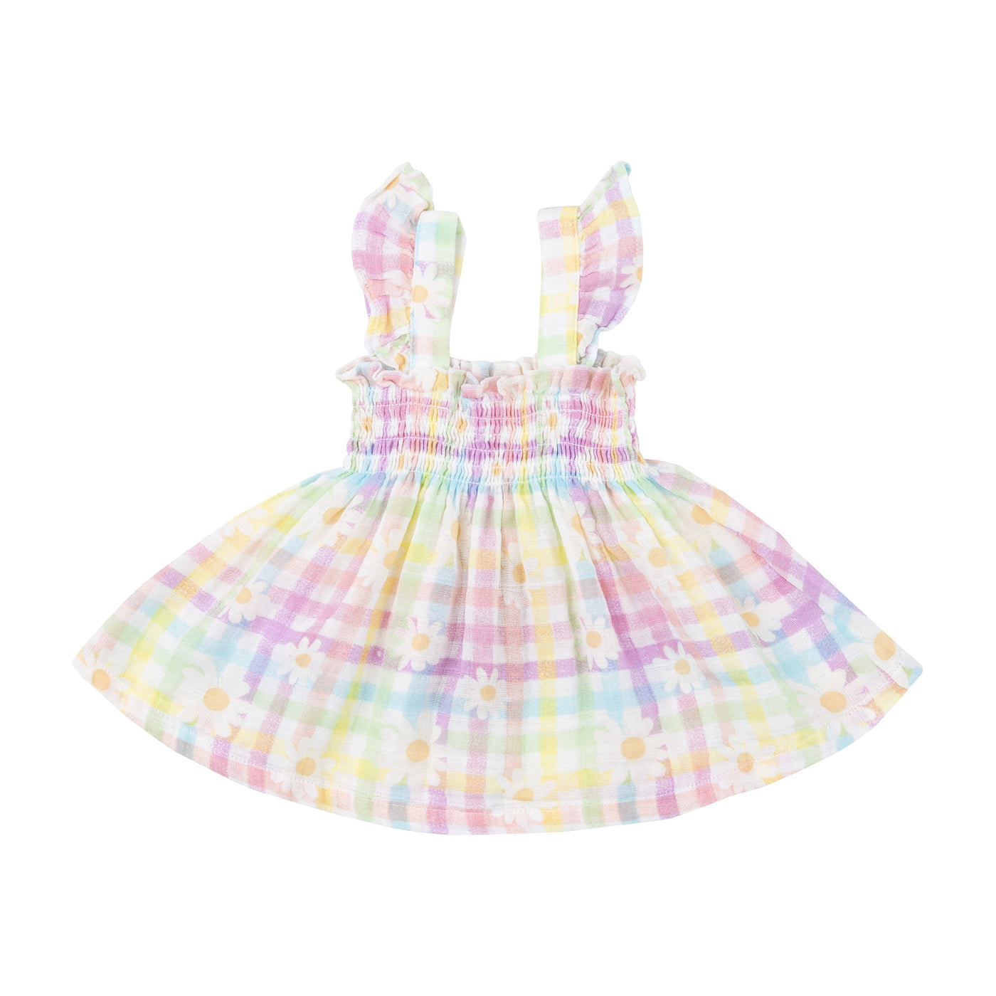 Twirly Dress - Gingham Daisy - Angel Dear