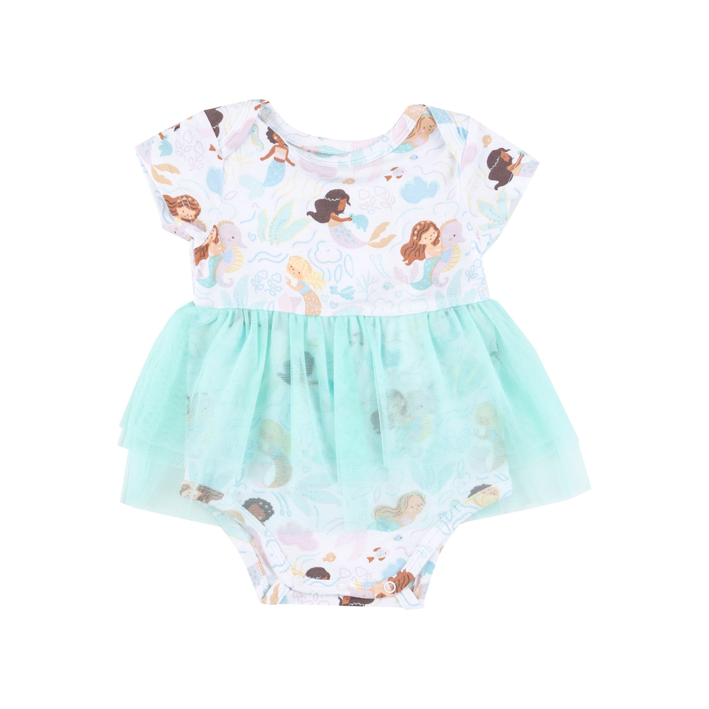 Twirly S/S Tutu Bodysuit Dress - Magical Mermaids by Angel Dear