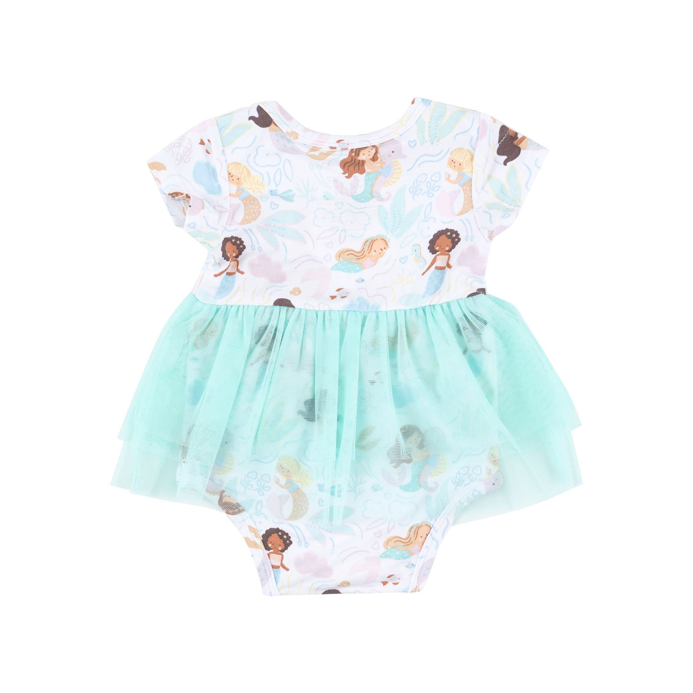 Twirly S/S Tutu Bodysuit Dress - Magical Mermaids by Angel Dear