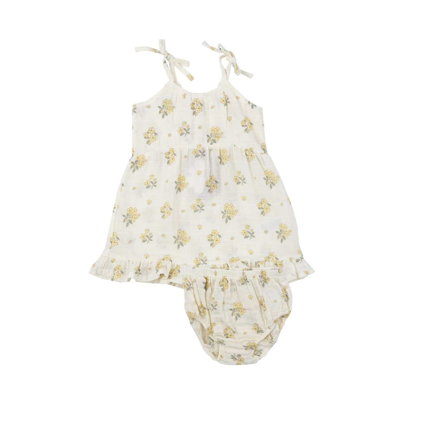 Twirly Tank Dress  and Diaper Cover - Buttercup Bouquets by Angel Dear