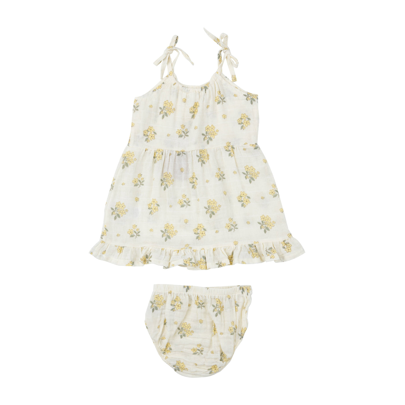 Twirly Tank Dress  and Diaper Cover - Buttercup Bouquets by Angel Dear