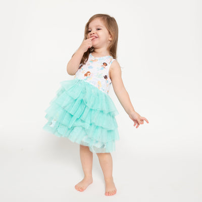 Twirly Tank Tutu Dress - Magical Mermaids-Angel Dear